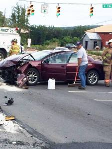 Two Vehicle Accident, Tide Road, SR309, Hometown, 8-11-2014 (801)