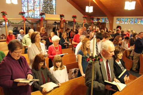 Christmas Cantata, St. John's United Church of Christ, Tamaqua, 12-13-2015 (1)