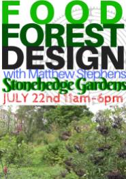 7-22-2017, Food Forest Design, at Stonehedge Gardens, South Tamaqua