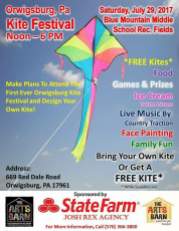 7-29-2017, Kite Festival, at Red Dale Road, Orwigsburg