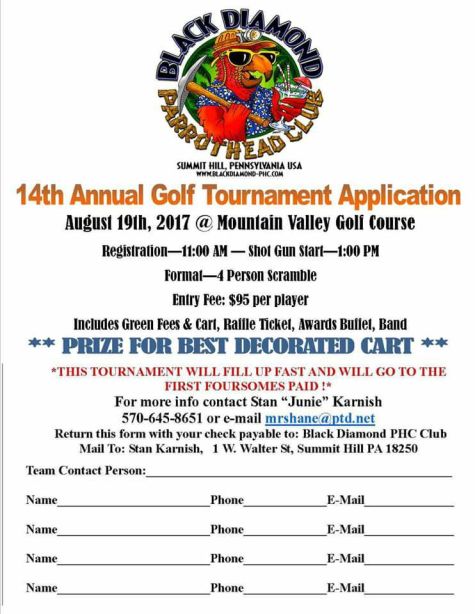 8-19-2017, Margaritaville Open Golf Tournament, via Black Diamond Parrothead Club, at Mountain Valley Golf Course, Barnesville (2)