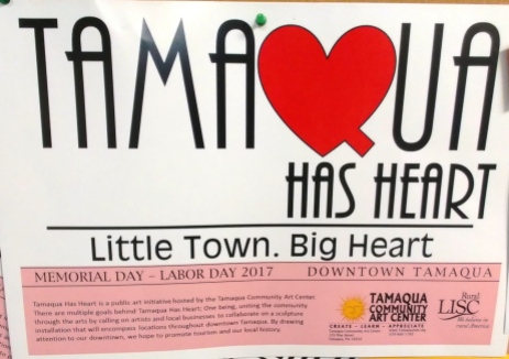 Tamaqua Has Heart, Little Town, Big Heart, PA